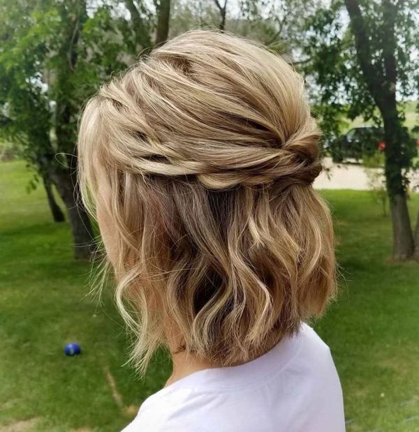 Easy Modern Updos For Shoulder Length Hair 2