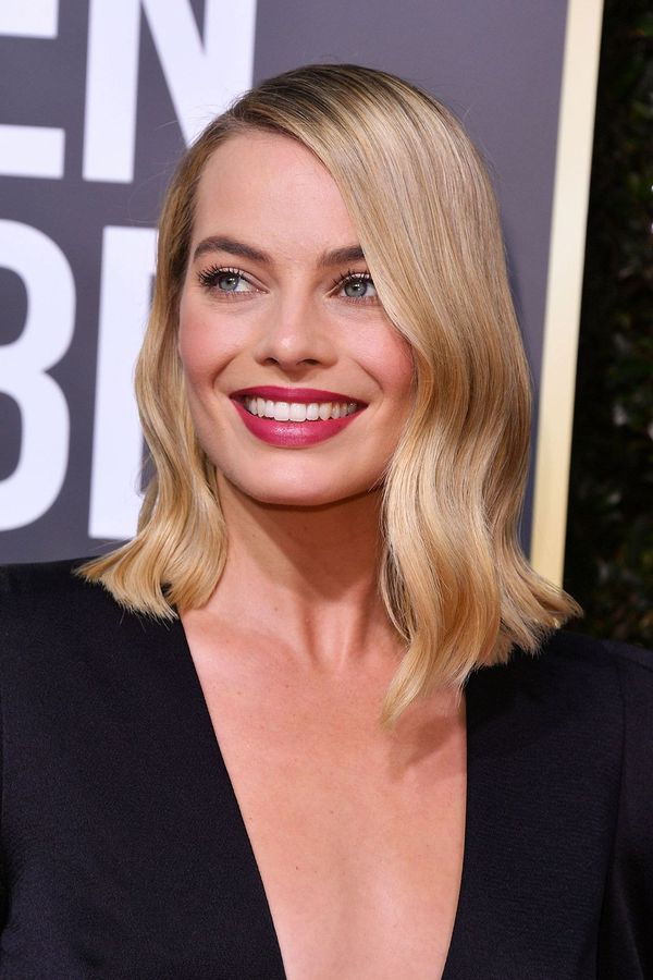 Graduated Layered Bob With Deep Side Part