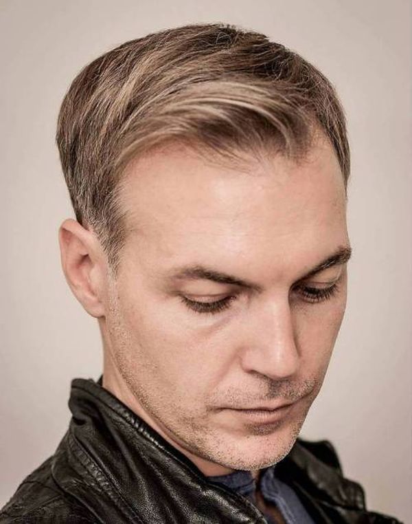 Trendy Hairstyles for Balding Men with Long Hair 3