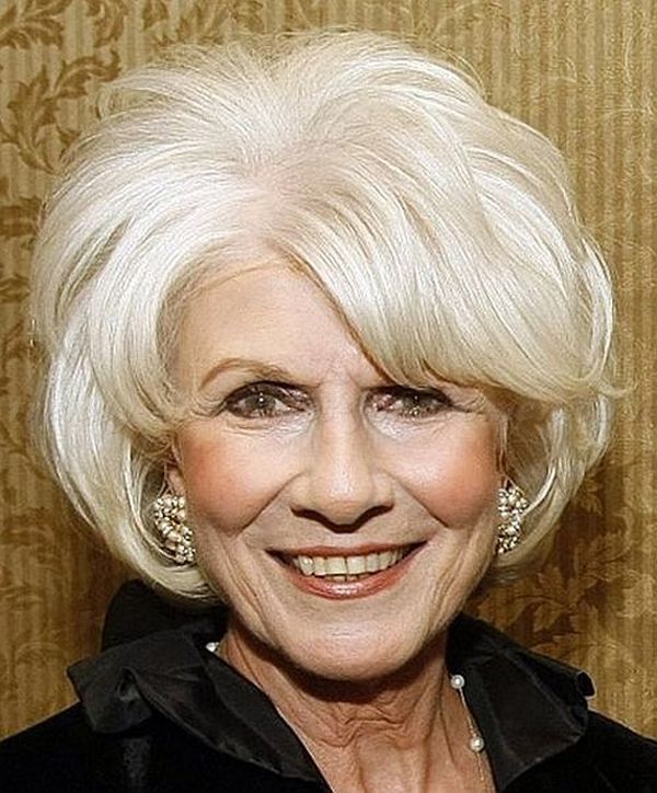 Medium Length Hairstyles for Women over 70 2